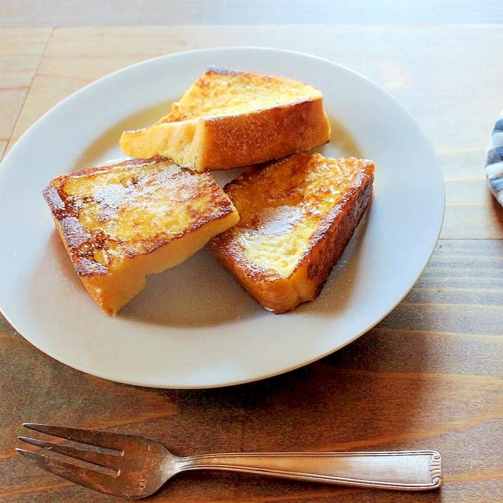 豆乳で作る＊フレンチトースト